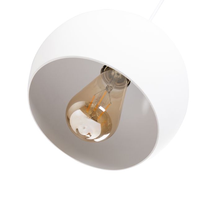 Hanglamp Modern Wit Rond Metaal  - Scaldare Bagni