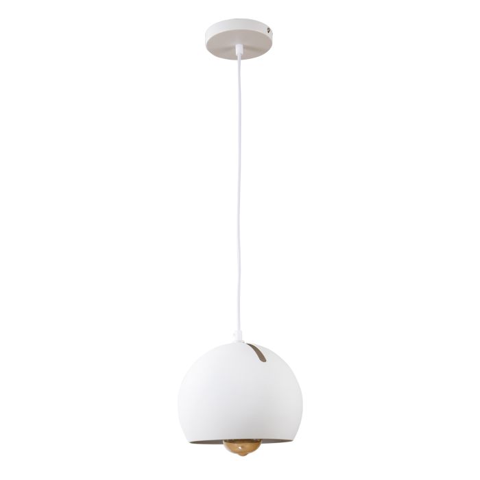 Hanglamp Modern Wit Rond Metaal  - Scaldare Bagni