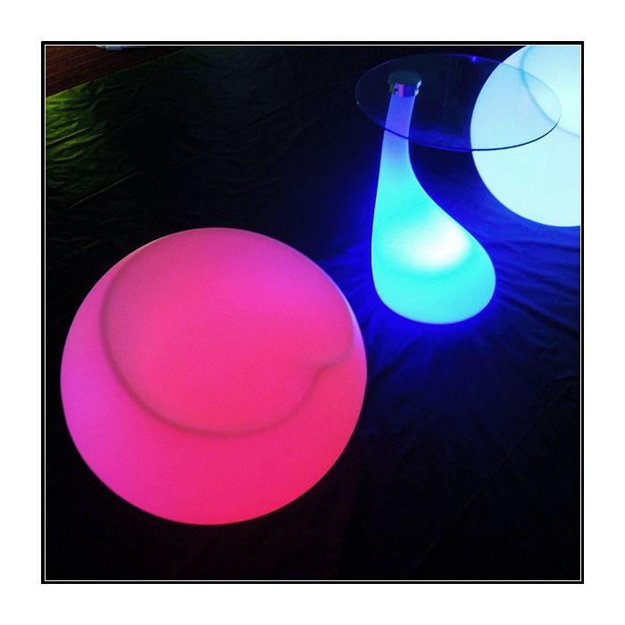 Oplaadbare Stoel LED RGB incl. Afstandsbediening - Funnylights Cubone
