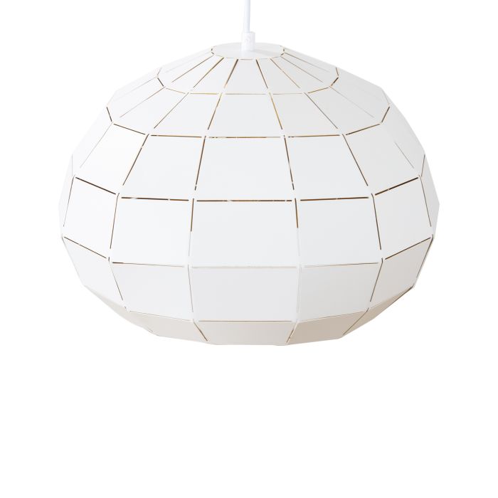 Hanglamp Modern Wit Rond Metaal - Valott Miina
