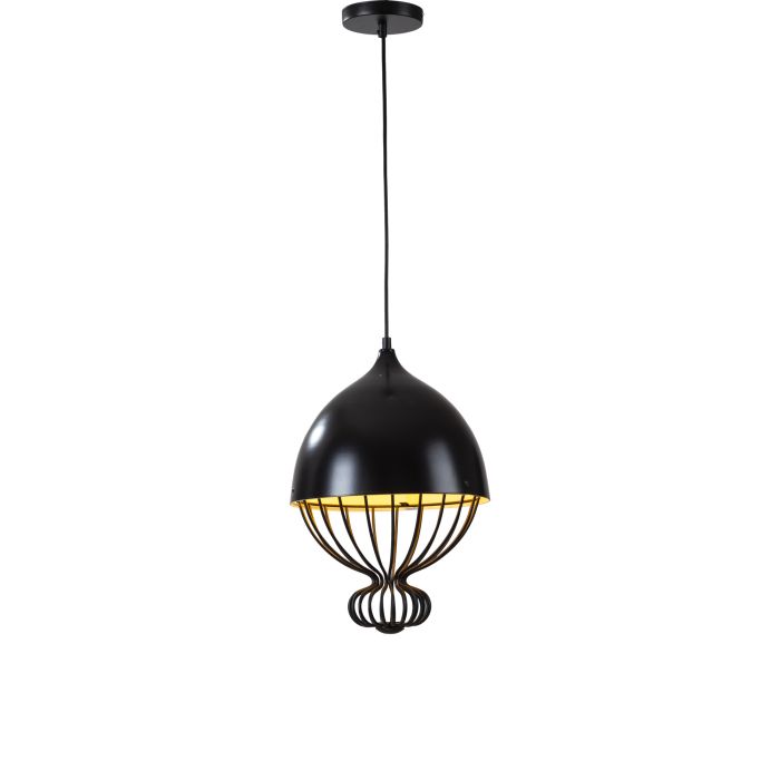 Hanglamp Modern Zwart Rond Metaal - Scaldare Ranco