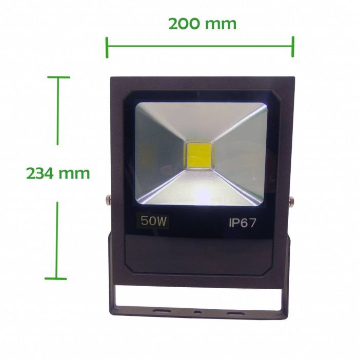 LED Bouwlamp 50 Watt - 4000K (helder wit) - IP67 - Crius