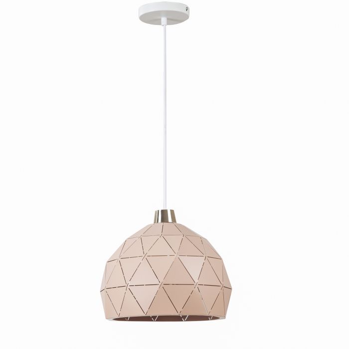 Hanglamp Modern Roze Rond Metaal - Valott Satu