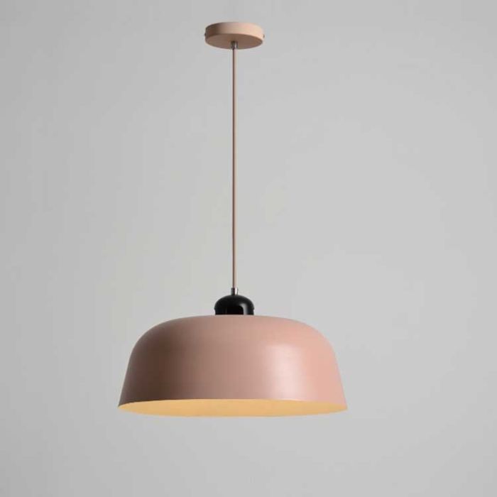 Hanglamp Modern Champagne Rond Aluminium - Valott Saara