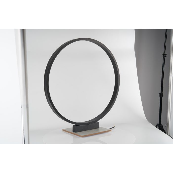 Moderne Staande Buitenlamp Zwart Rond IP65 incl. LED - Garleds Noche