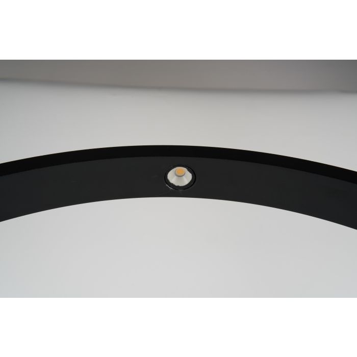 Moderne Staande Buitenlamp Zwart Rond IP65 incl. LED - Garleds Noche