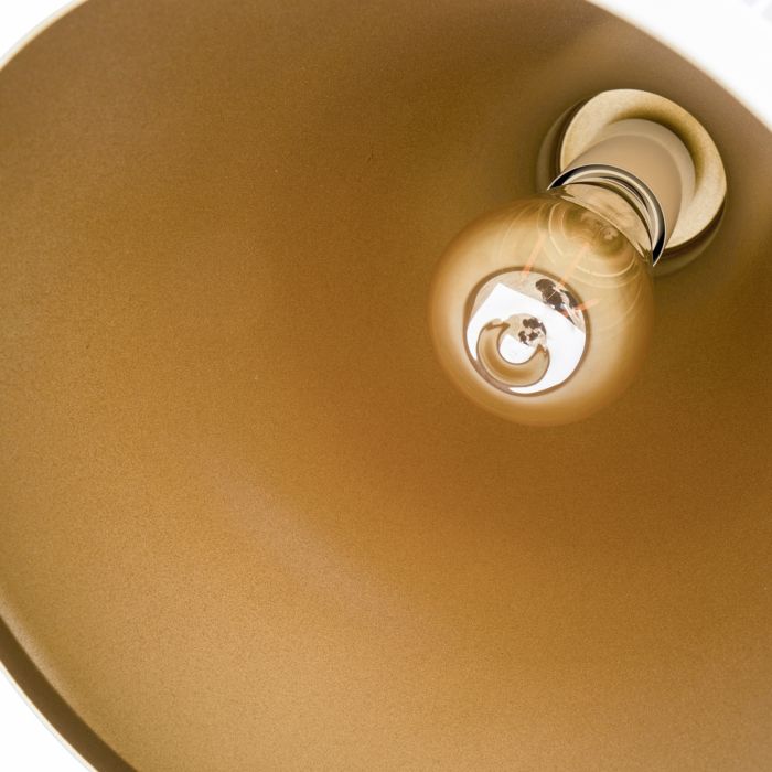 Hanglamp Witt Alu met Gouden Binnenkant - Valott Timo