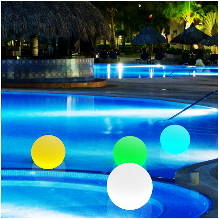 Oplaadbare Bol 30 cm LED RGB  incl. Afstandsbediening - Funnylights Venonat Tuinlamp