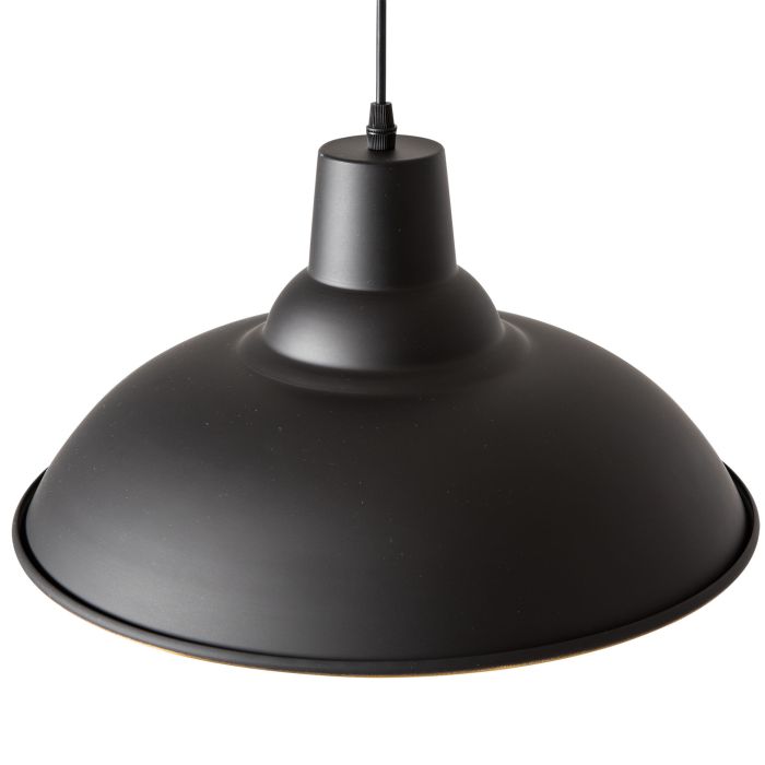 Moderne Grote Zwarte Hanglamp  Scaldare Altino