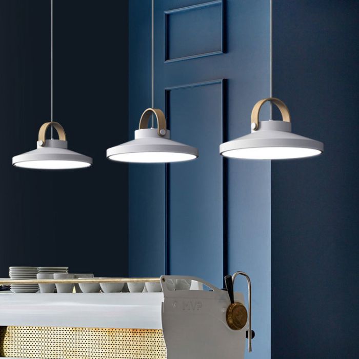Hanglamp LED Modern Wit Rond Klein 24 cm - Scaldare Grado