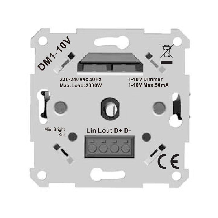 Dimmer 1-10V - Dm1-10V