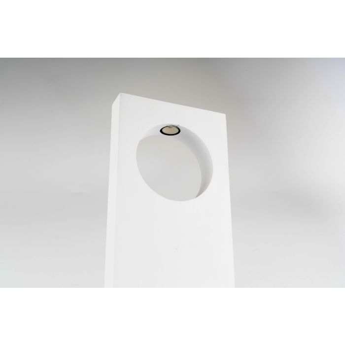 Moderne Staande Buitenlamp Wit 50 cm IP65 incl. LED - Garleds Veronica