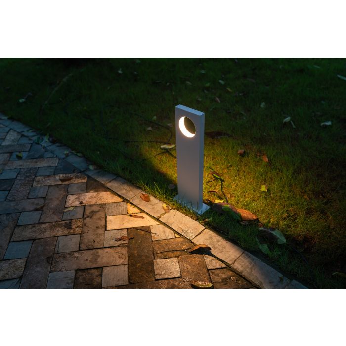Moderne Staande Buitenlamp Wit 50 cm IP65 incl. LED - Garleds Veronica