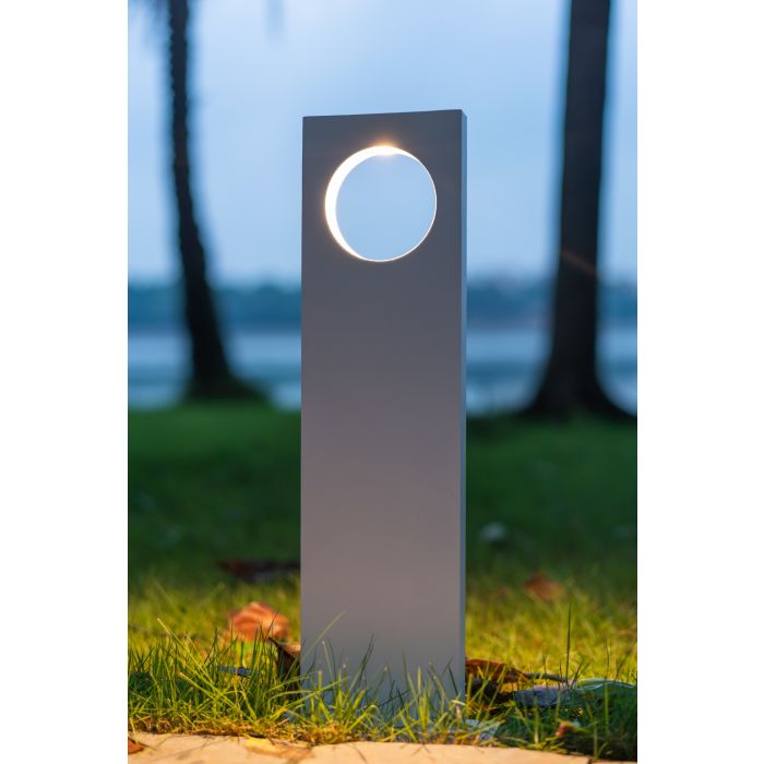 Moderne Staande Buitenlamp Wit 50 cm IP65 incl. LED - Garleds Veronica