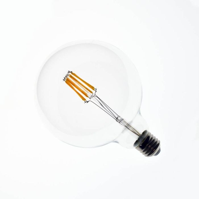 LED filament lamp G125 E27 8 Watt 2700K Dimbaar - Crius