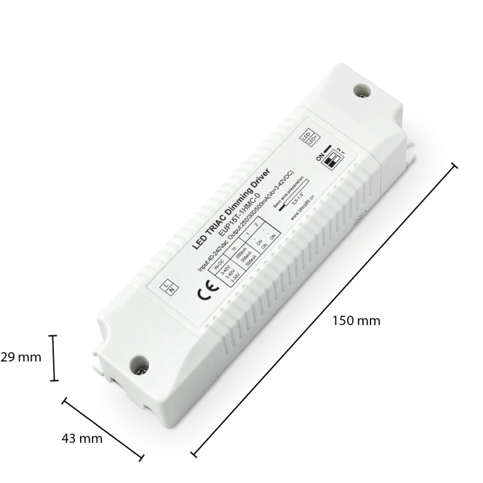 Driver Triac Dimbaar 15W - Eup15T-1Hmc-0