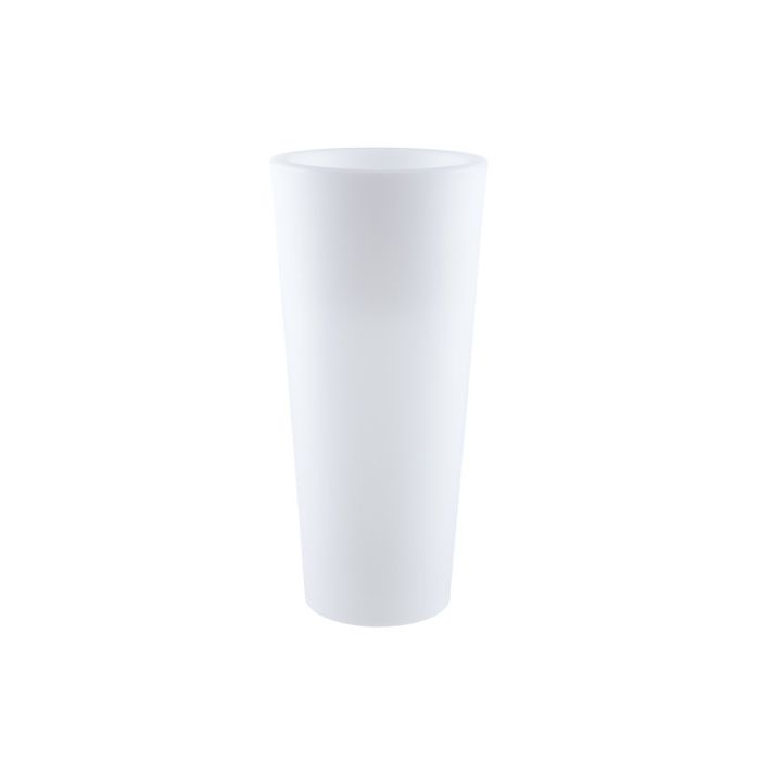 Oplaadbare Bloempot Rond 90 cm LED RGB incl. Afstandsbediening - Funnylights Onix Tuinlamp