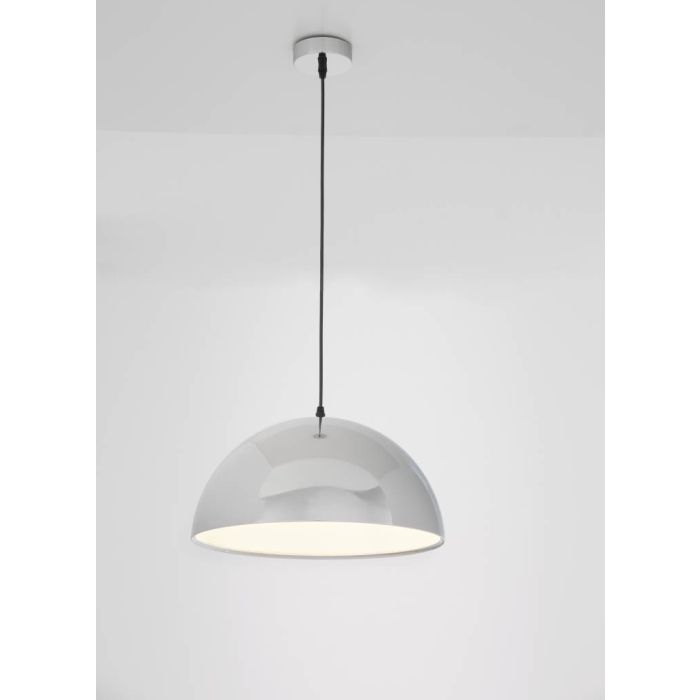 Moderne chrome hanglamp - Valott Peruna