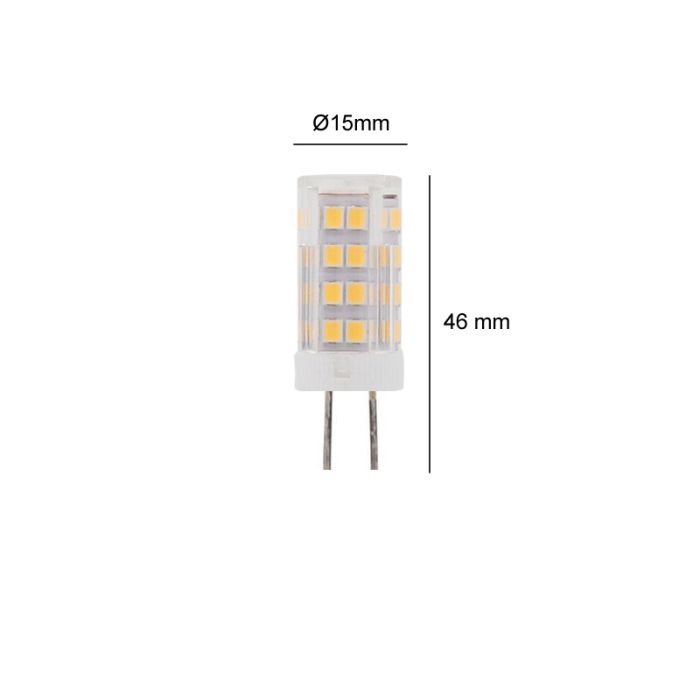 G4 SMD LED lamp 5 Watt warm wit 230V