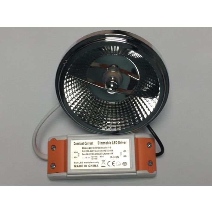 LED AR111 G53 SPOT 45° DIMBAAR 12W 2700 Kelvin