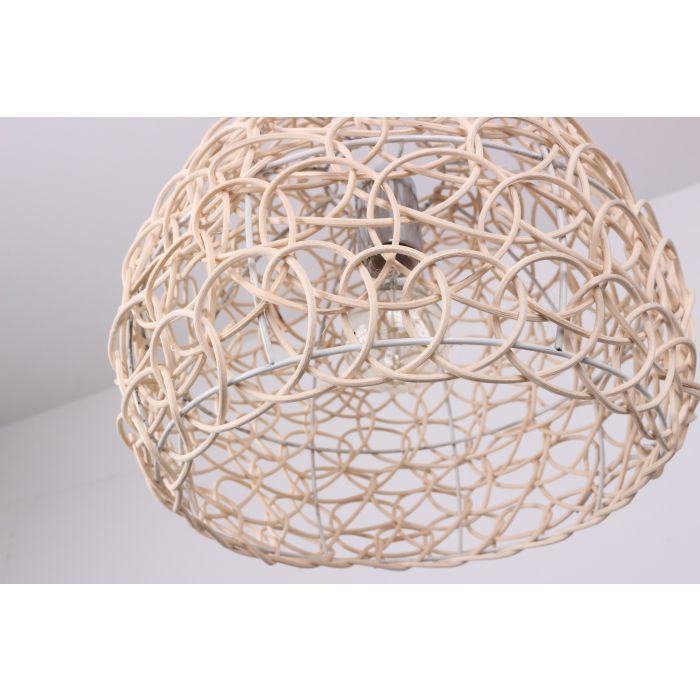 Hanglamp Hout Rond Houtkleur 35 cm - Madera Carpe