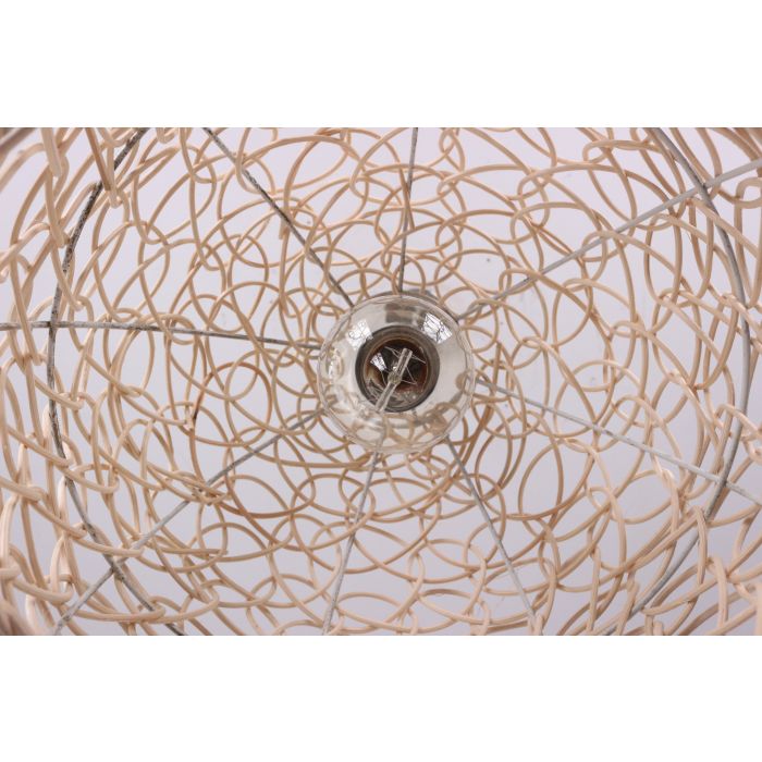 Hanglamp Hout Rond Houtkleur 35 cm - Madera Carpe