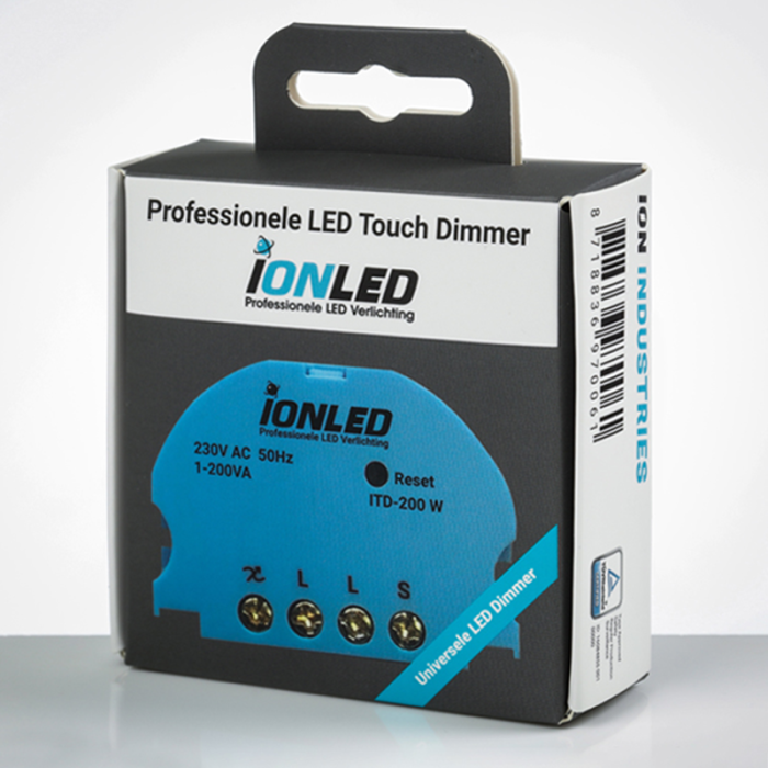 Touch Led Dimmer | 0.3-200 Watt | Ion Industries - Itd-200W