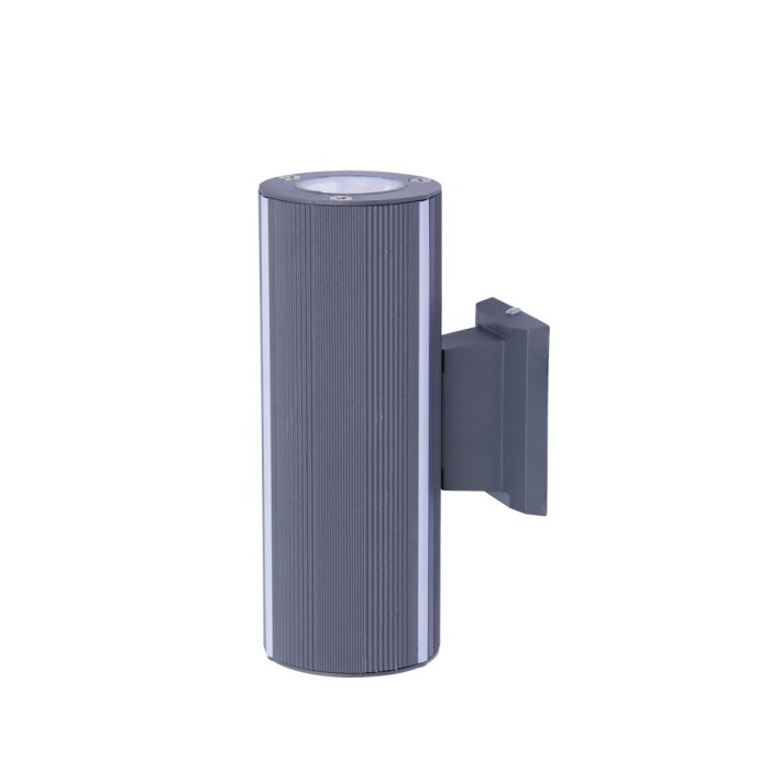 Moderne Buitenwandlamp up down Zwart IP65 incl. LED Wit Licht - Garleds Solano