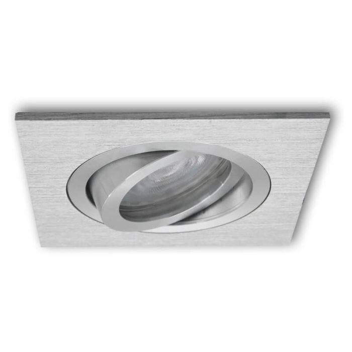 LED Inbouwspot Arona vierkant aluminium