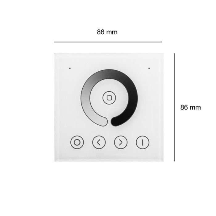 LED muur dimmer draadloos Touch (LED driver D-1448)