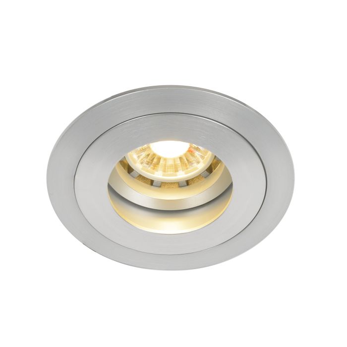 LED Inbouwspot Zilver Rond - Crius
