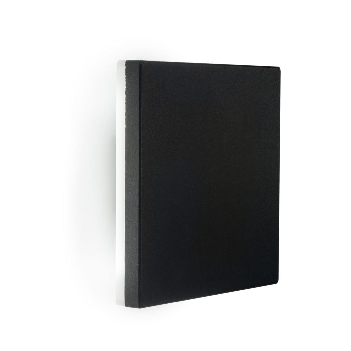Moderne Buitenwandlamp Zwart IP65 incl. LED - Garleds Bamboe
