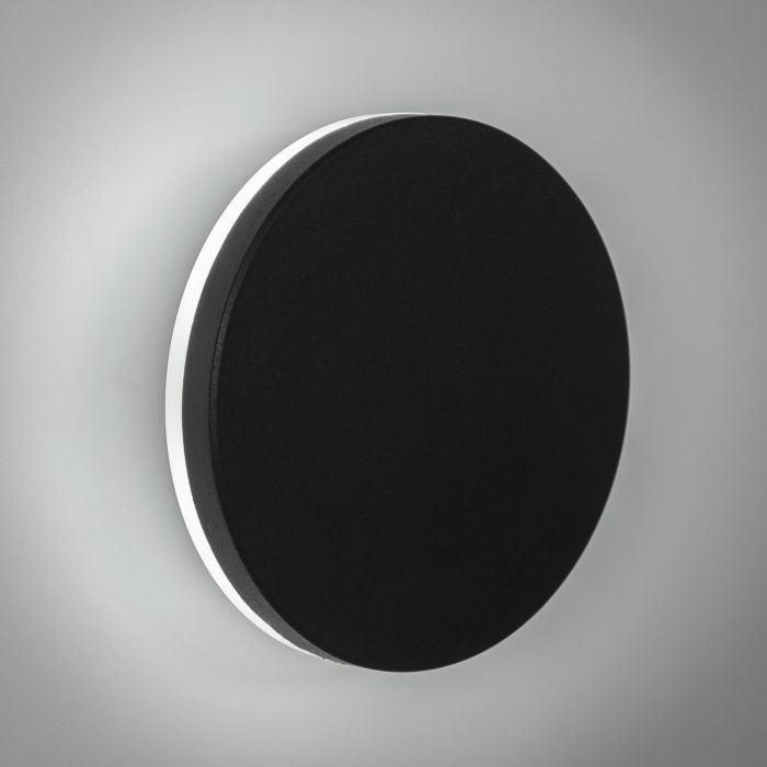 Moderne Buitenwandlamp Zwart IP65 incl. LED - Garleds Alisma