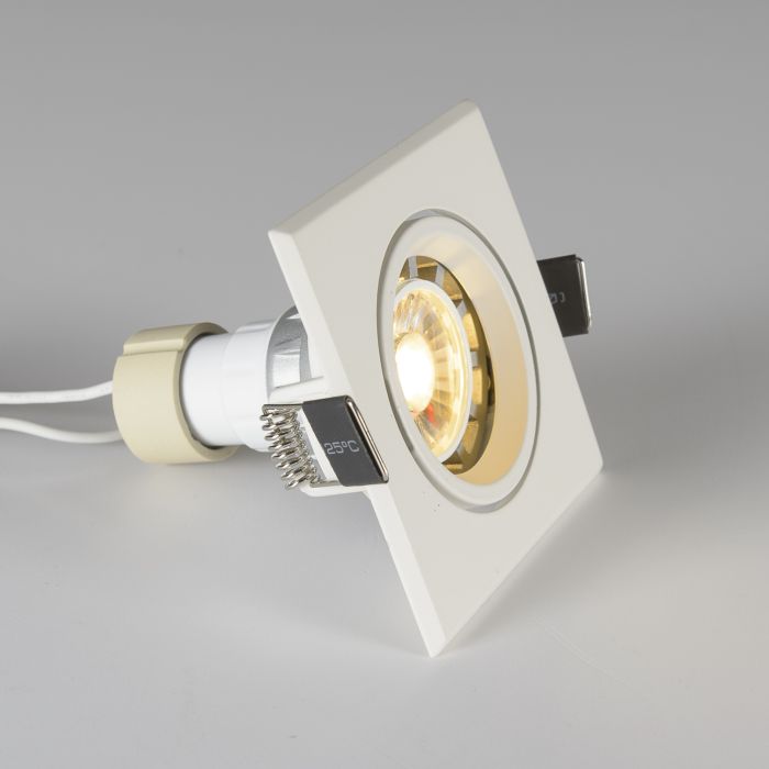 LED Inbouwspot Wit Vierkant - Crius