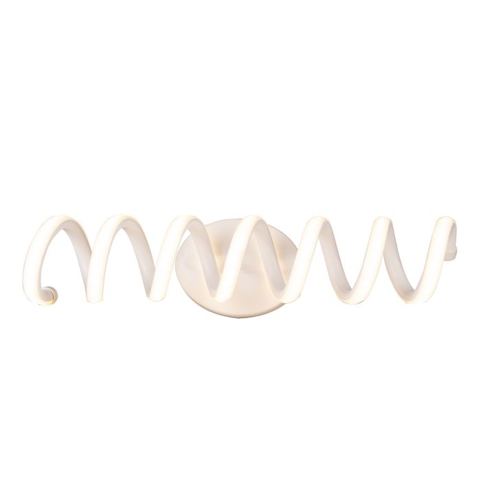 Wandlamp LED Design Wit Spiraal   - Scaldare Esine