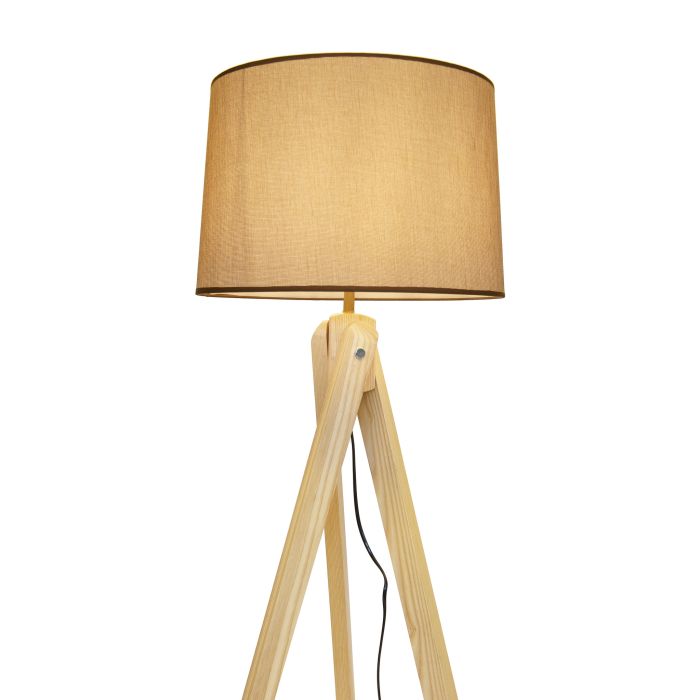 Staande Lamp Driepoot Hout - Valott Bamboo