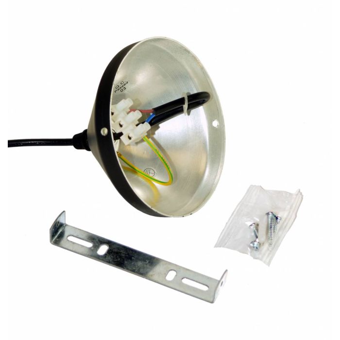 Zwarte Hanglamp met Goudkleurige Binnenkant  Valott Oca