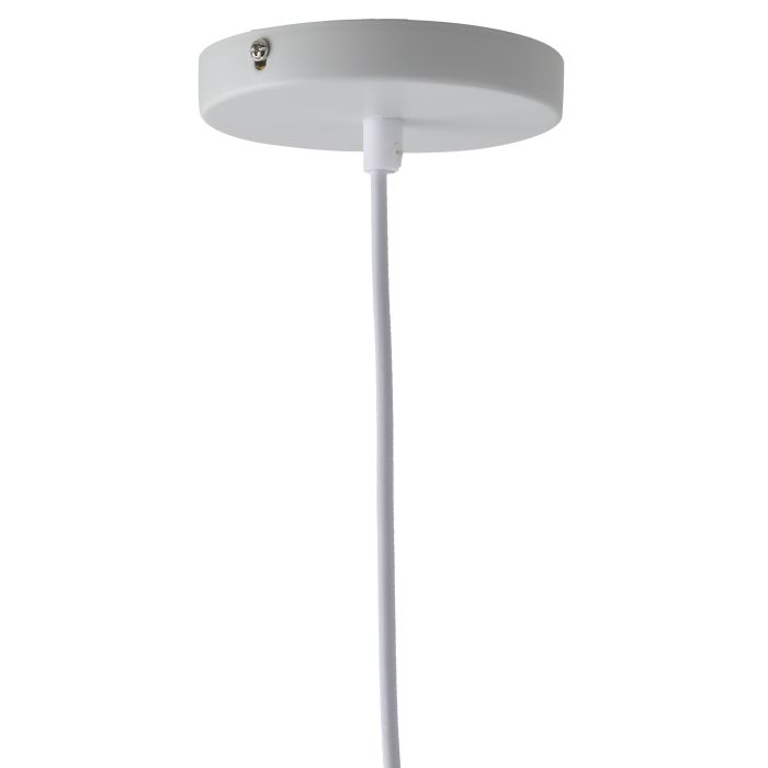 Hanglamp Grijs Aluminium met hout - Valott Hanna