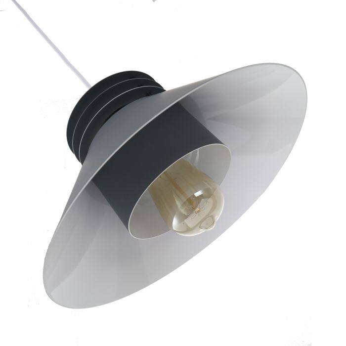 Hanglamp Modern Grijs Rond - Valott Airi
