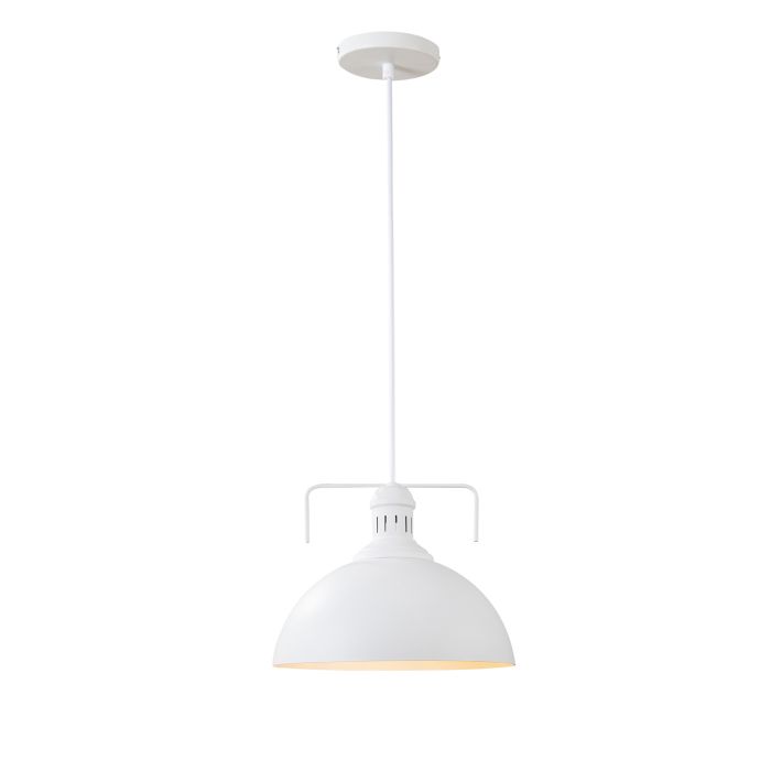 Hanglamp Modern Wit Rond Aluminium - Scaldare Lanzada