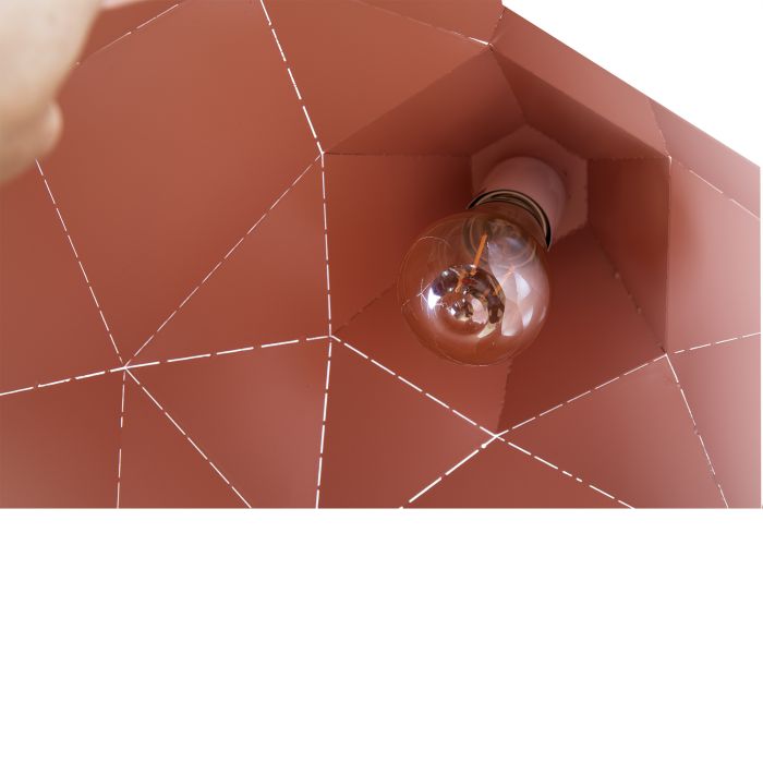 Hanglamp Modern Roze Metaal - Valott Miia