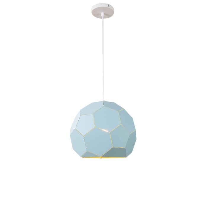 Hanglamp Modern Blauw Metaal - Valott Tuula