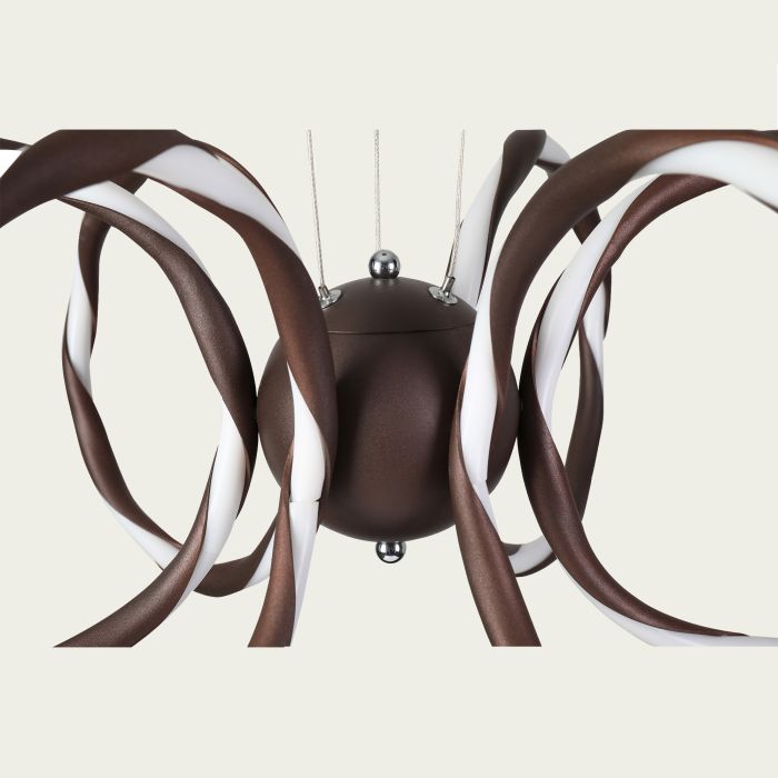 Hanglamp LED Design Bruin Rond   - Scaldare Cala