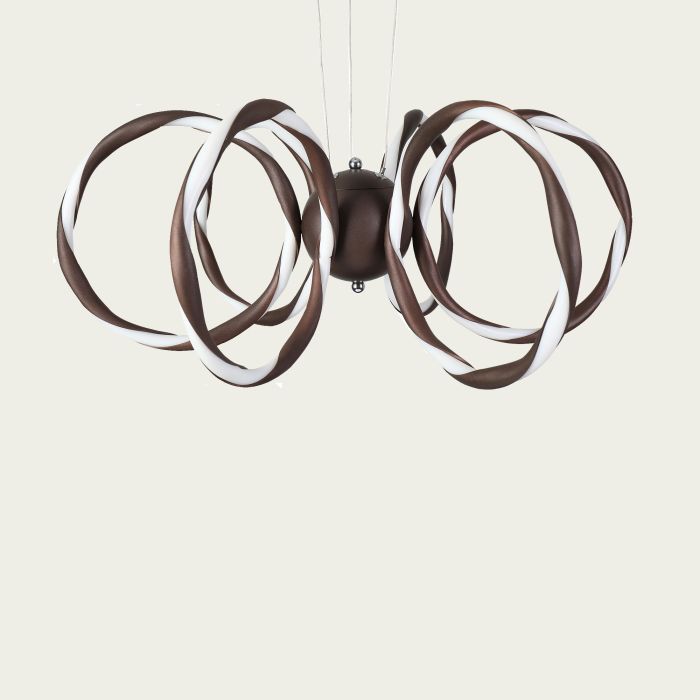 Hanglamp LED Design Bruin Rond   - Scaldare Cala