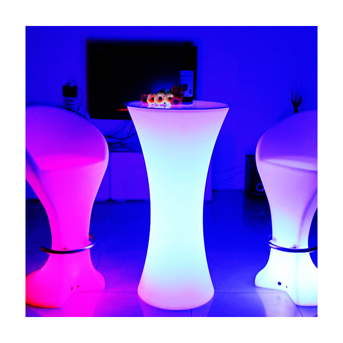 LED RGB Statafel Oplaadbaar + Afstandsbediening - Funnylights Showroommodel