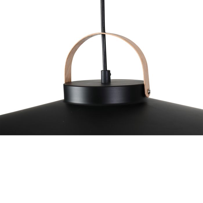 Hanglamp LED Modern Zwart Rond Middel 31 cm - Scaldare Grado