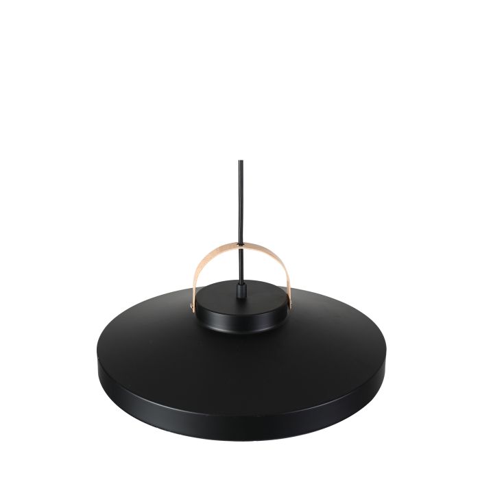 Hanglamp LED Modern Zwart Rond Middel 31 cm - Scaldare Grado