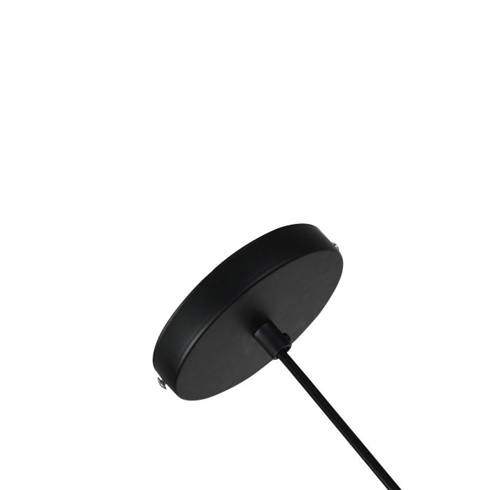 Hanglamp LED Modern Zwart Rond Middel 31 cm - Scaldare Grado