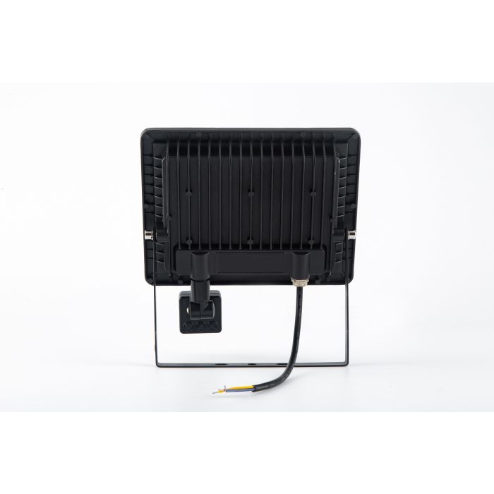 LED Bouwlamp Zwart met Sensor 50W - 3000K - IP66 - Crius