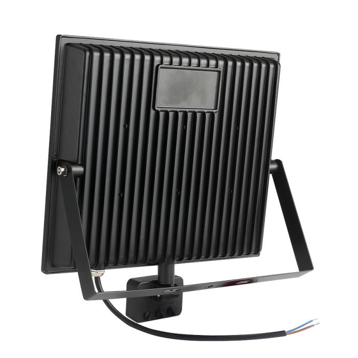 LED Bouwlamp Zwart met Sensor 50 Watt- 3000K - IP66 - Crius